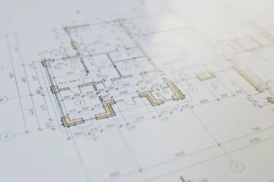 Planta de arquitetura
